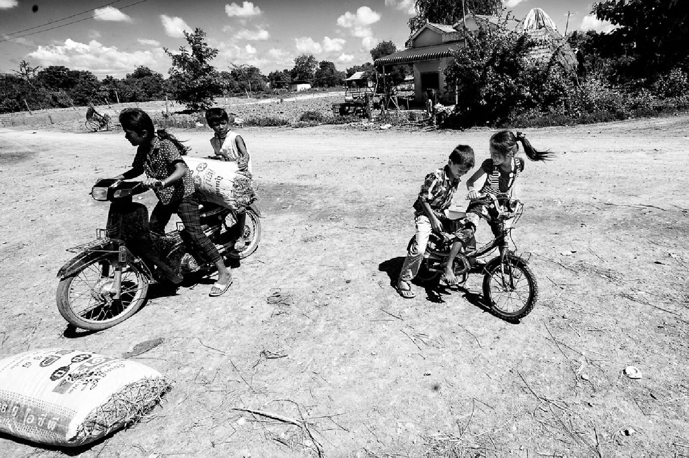 Photograph from The Bamboo Train